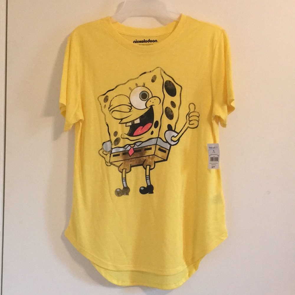 Yellow Spongebob Shirt